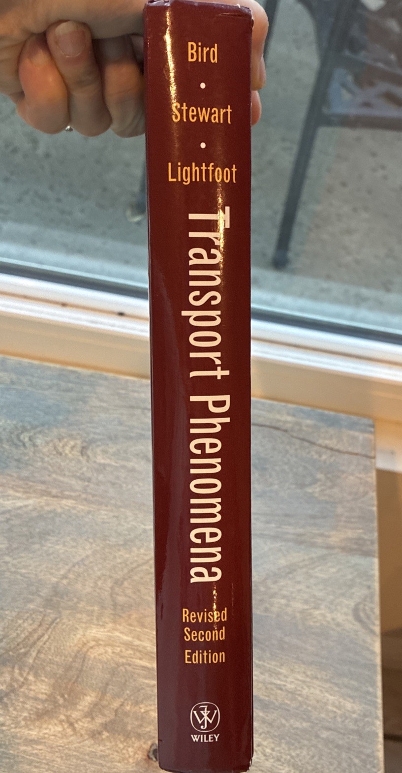 Transport Phenomena Revised Second Edition Textbook by Bird, Stewart, Lightfoot