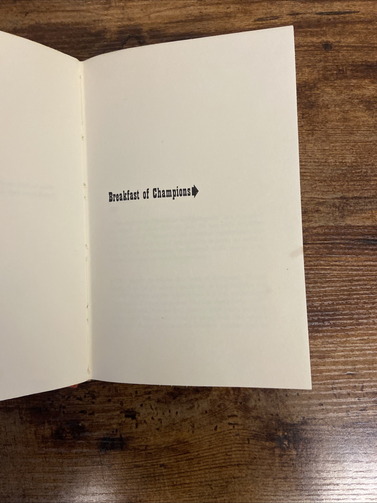 Kurt Vonnegut – Breakfast of Champions – Delacorte Press 8th Printing, 1973
