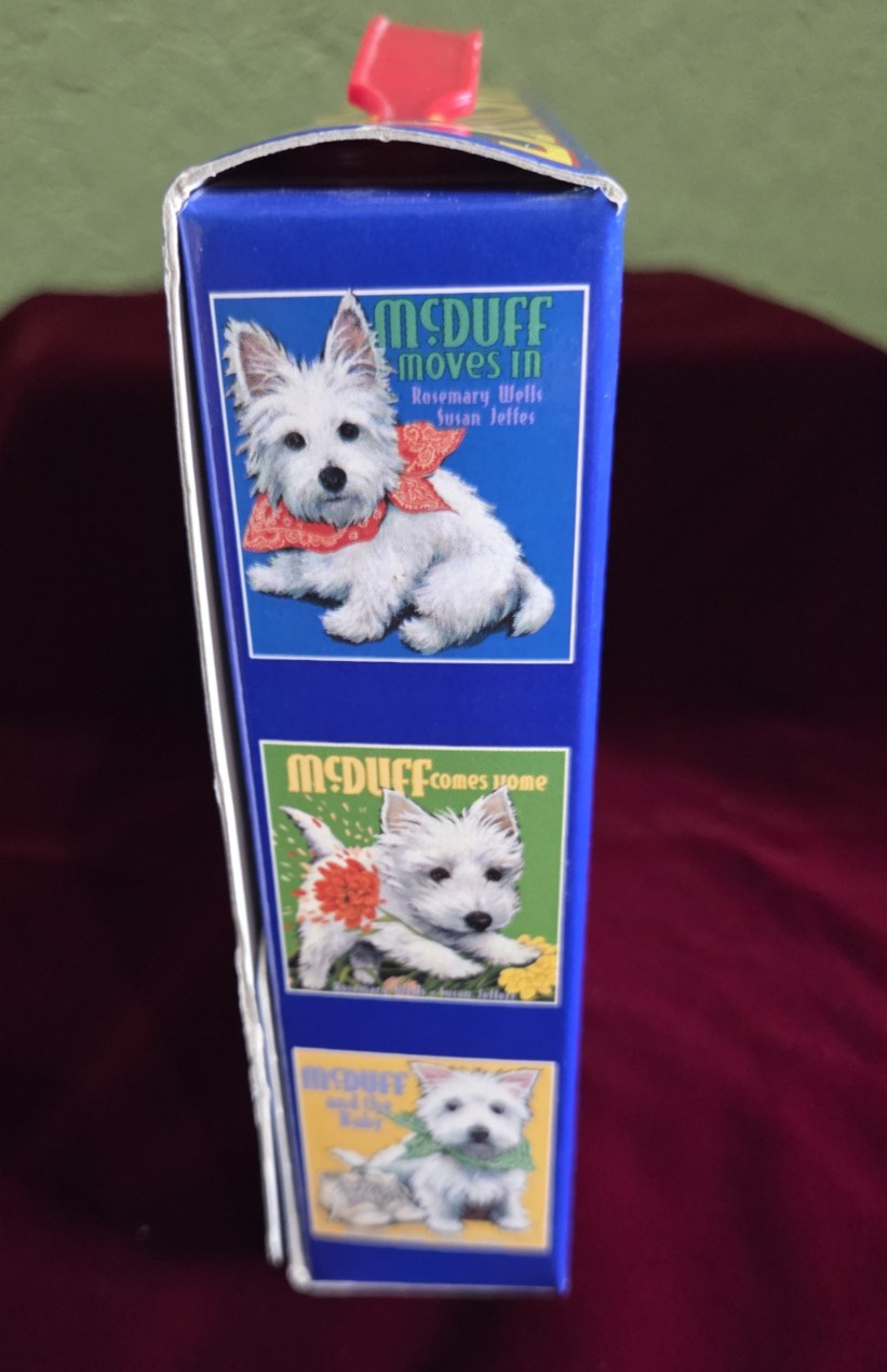McDuff & Friends Board Book Boxed Set Rosemary Wells Susan Jeffers w/ Stickers