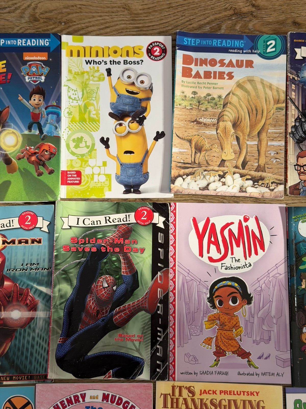 21 Level 2 Reader Book Lot Scholastic I Can Read Step Into Reading Early Readers