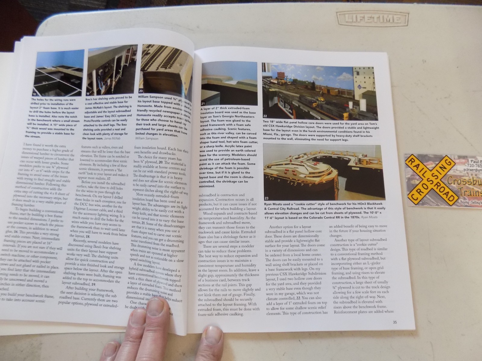 Model Railroader How-toBuilding the Right Sized Layout 2021 112 pgs (021510)