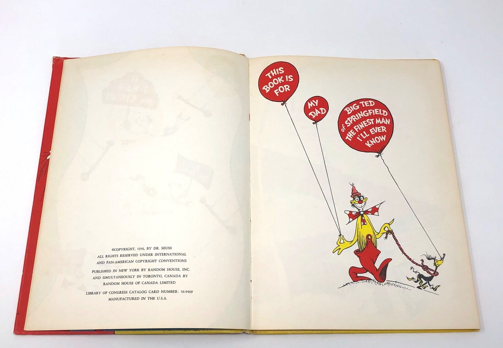 If I Ran The Circus Dr Seuss – Vintage 1956 8.25″ x 11.25″ HC book club edition