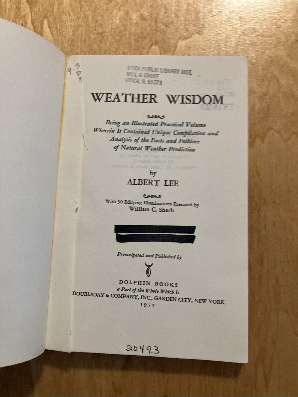Weather Wisdom By Albert Lee
