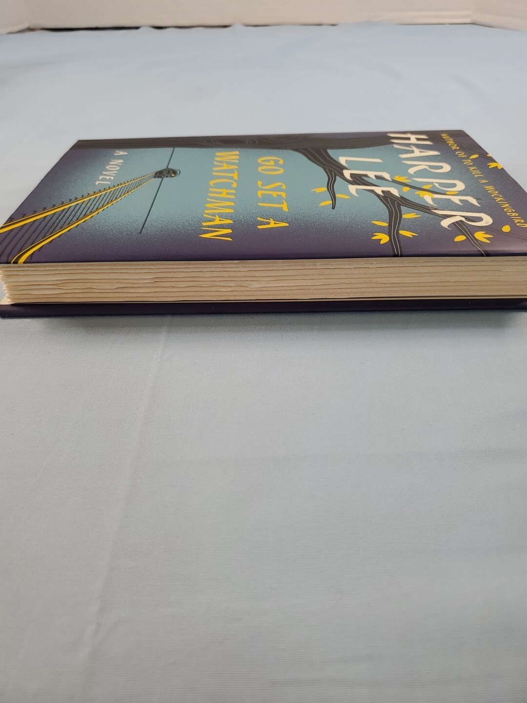 GO SET A WATCHMAN by Harper Lee Deckle Edge Hardcover with DJ *Brand New*