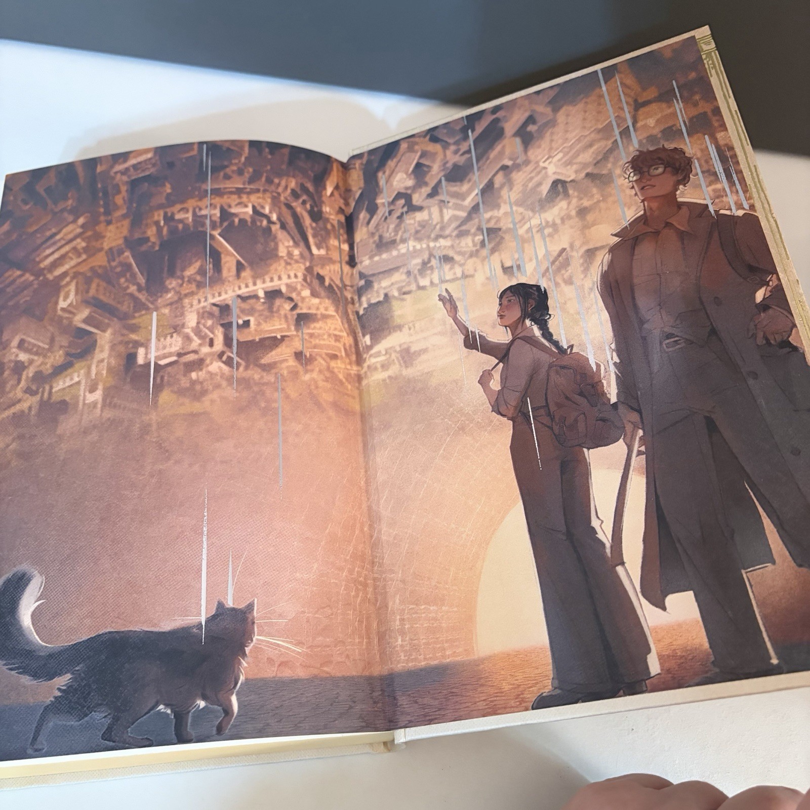 Fairyloot Exclusive Edition Katabasis by R. F. Kuang Hardcover Sprayed Edges