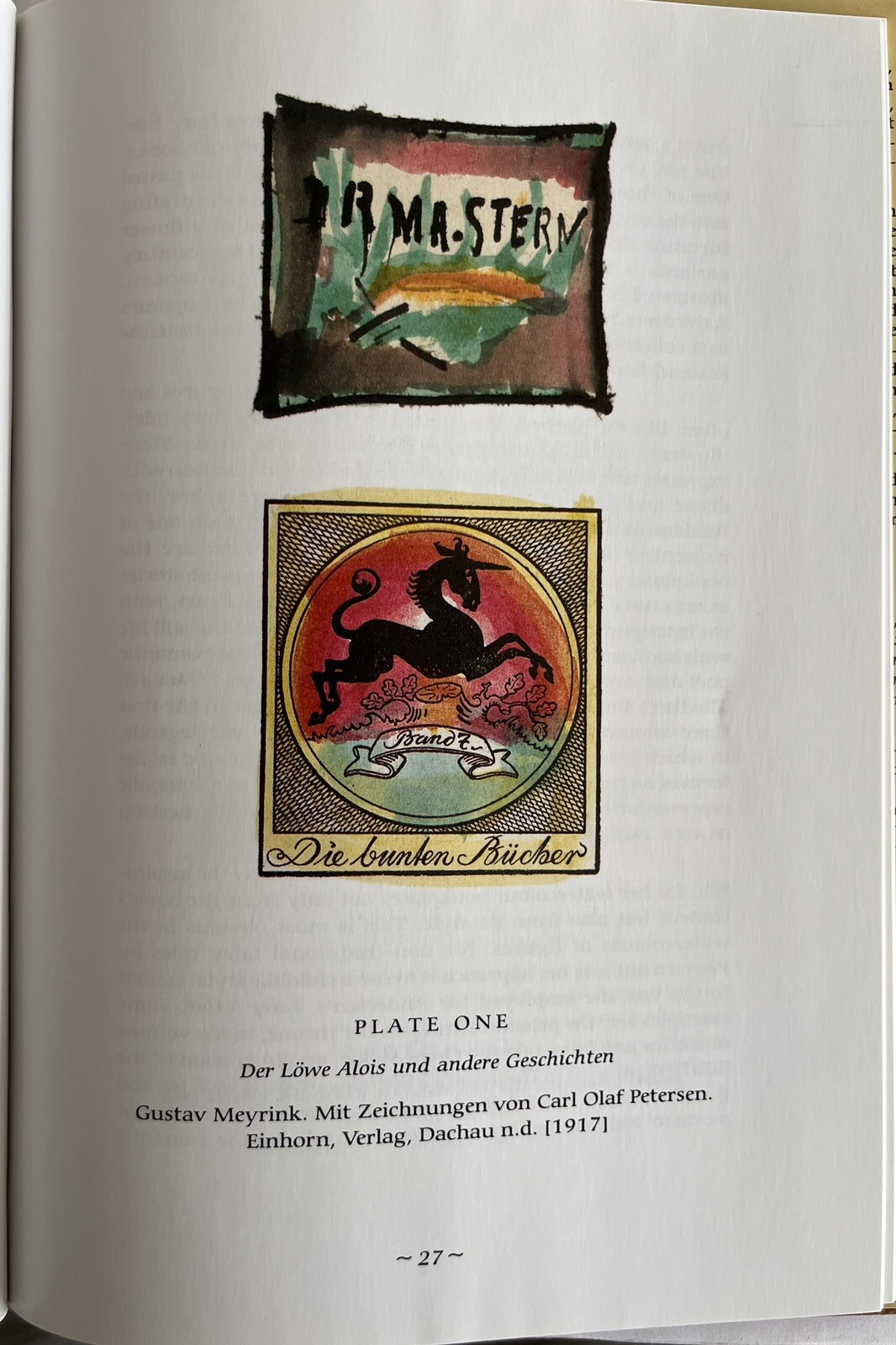 Hidden Treasures, Irma Stern, Her Books,painted Covers & Bookplates Irene Below