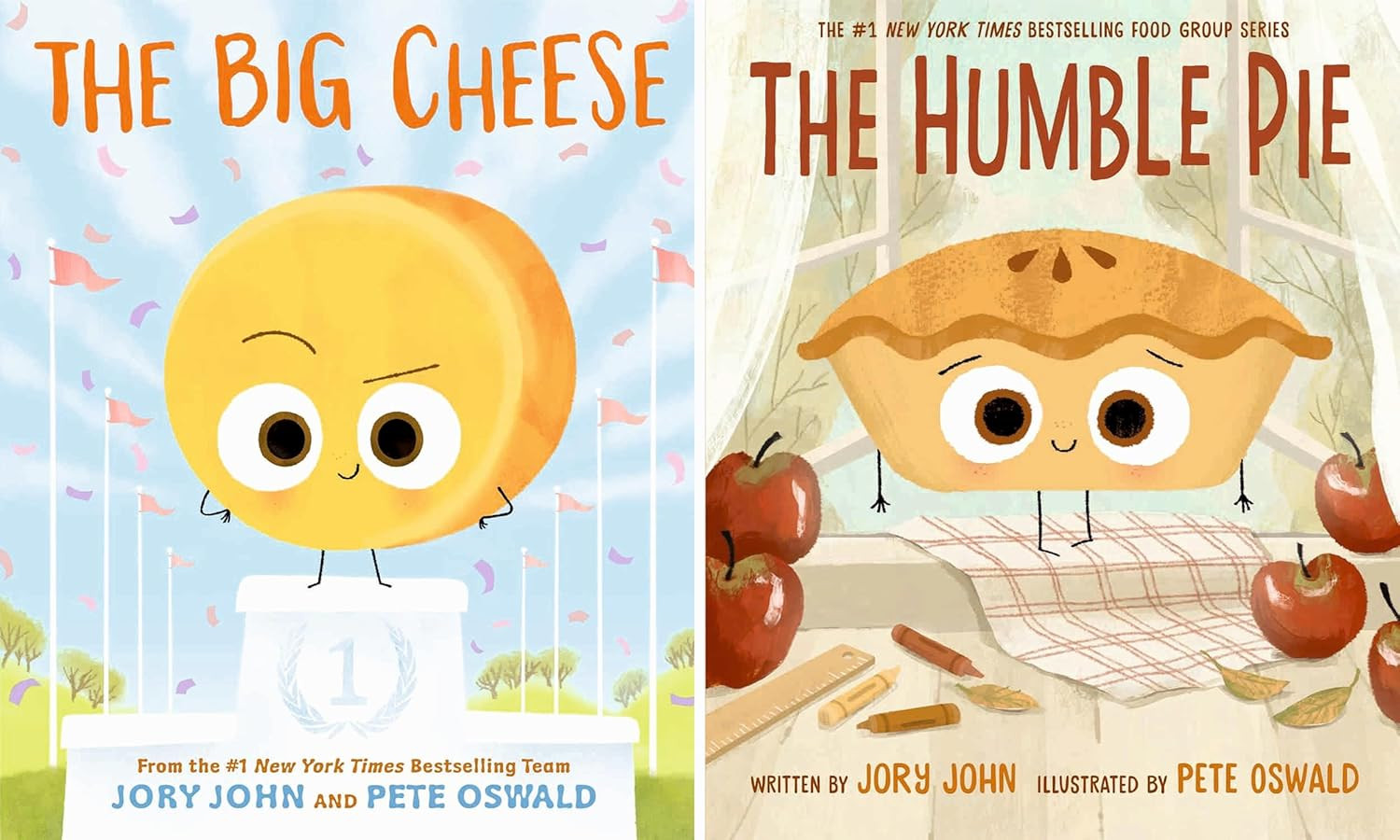 The Food Group Series Complete 8-Book Collection Set by Jory John