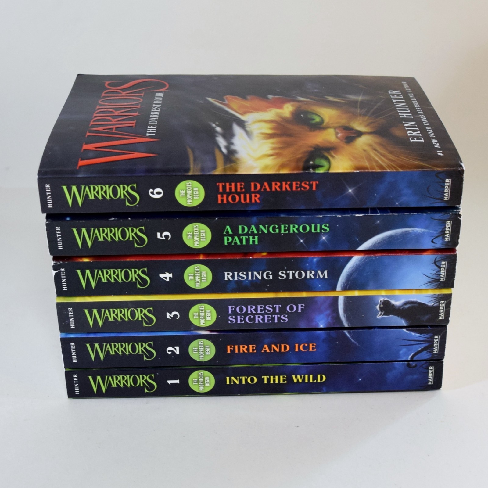 Warriors : Prophecies Begin Box Set : Volumes 1-6 : Complete Series Erin Hunter