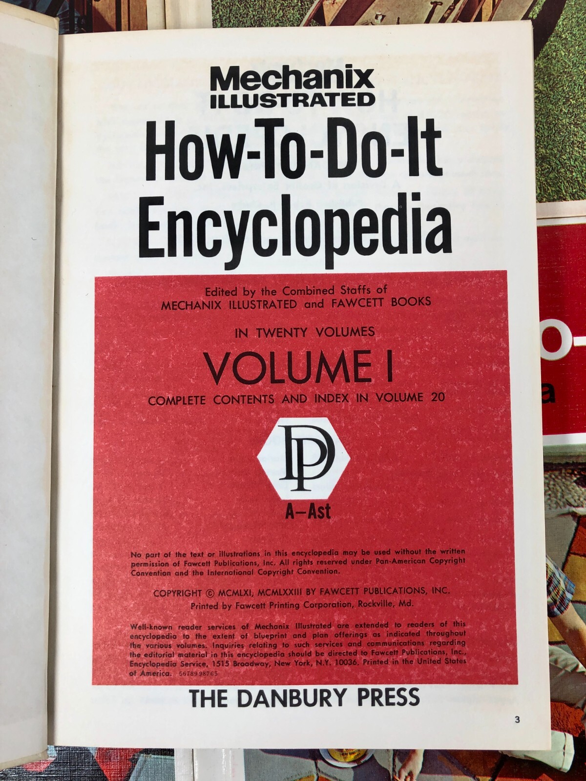 Mechanix Illustrated How To Do It Encyclopedia DIY Book Set 1-20