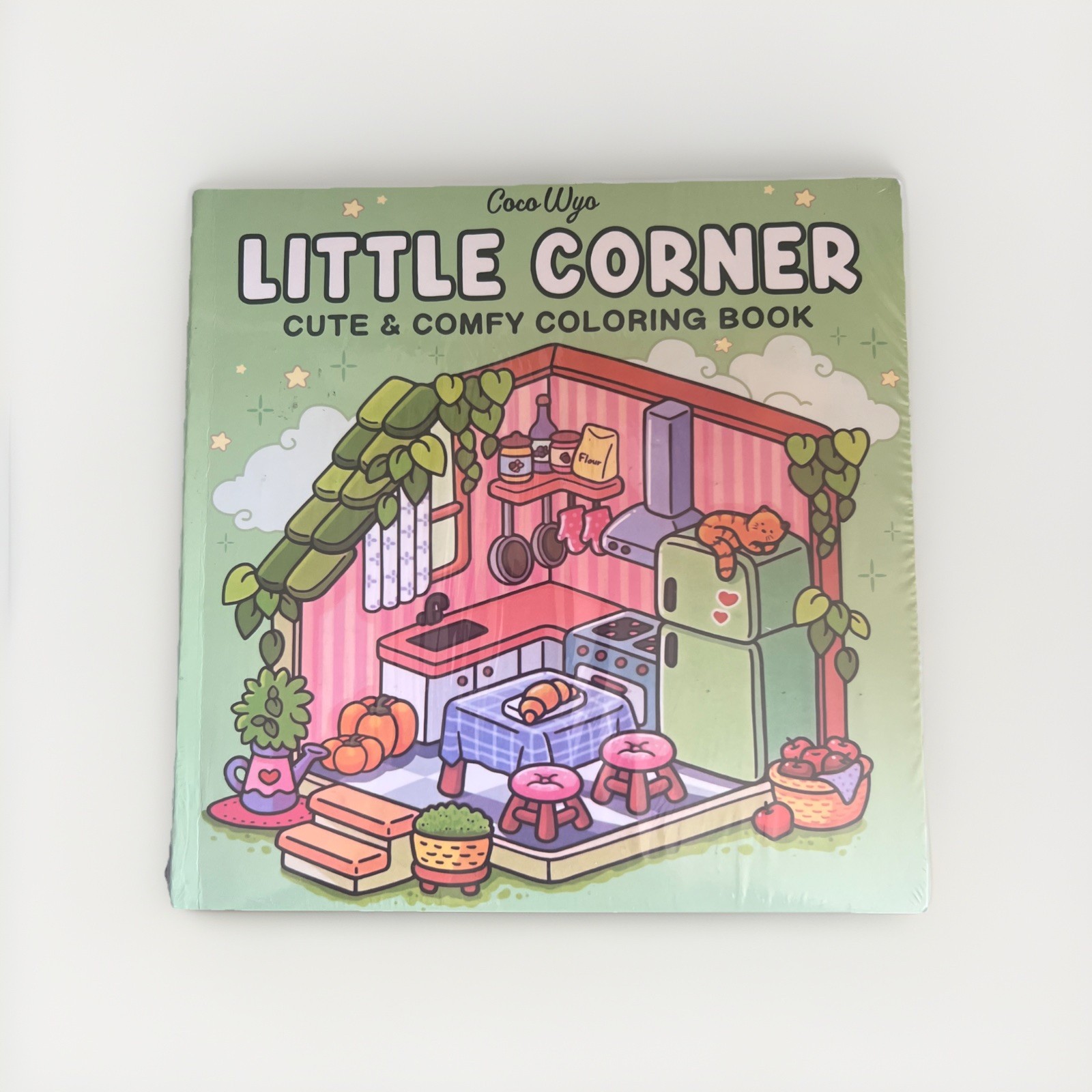 Little Corner: Coloring Book for Adults and Teens by Coco Wyo | Paperback