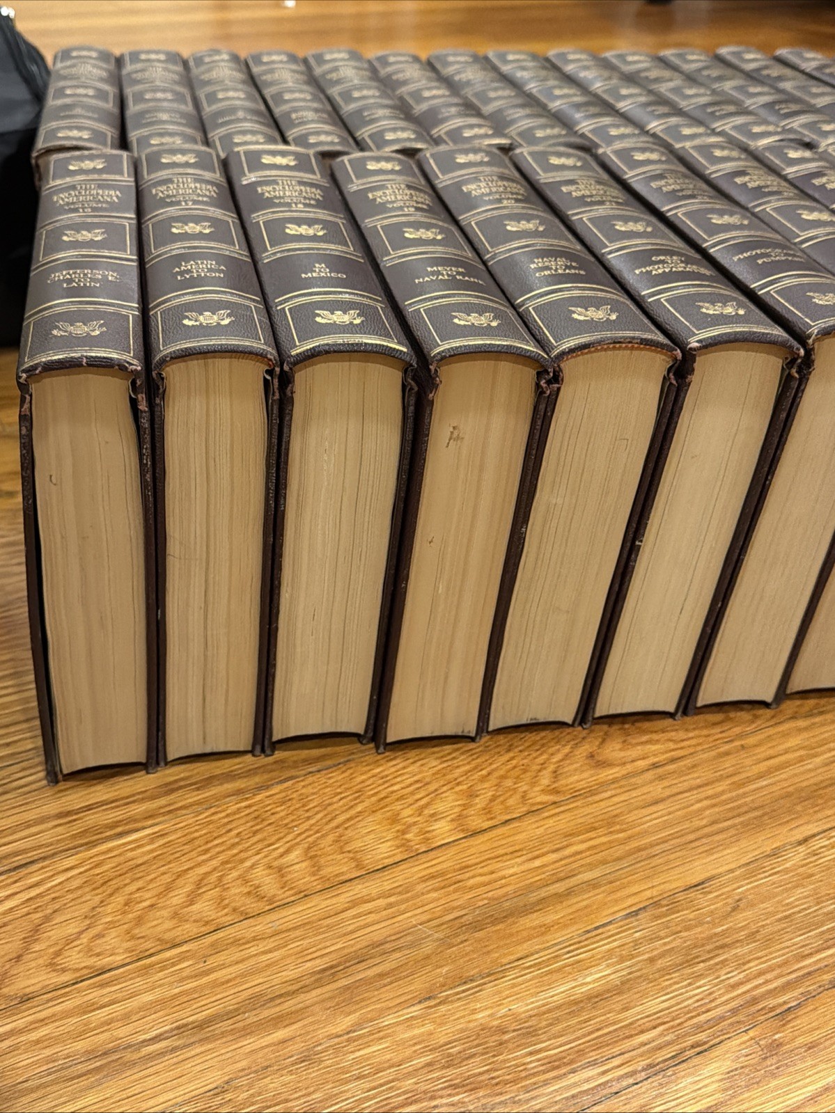 The Encyclopedia Americana 1956 Edition 30 Volume Complete Set