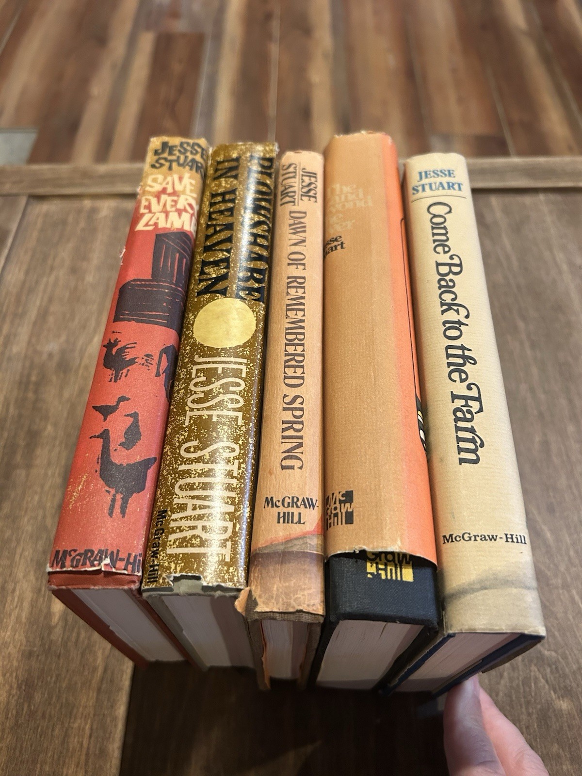 Jesse Stuart Book Lot 📙All Books signed by author/5 Books