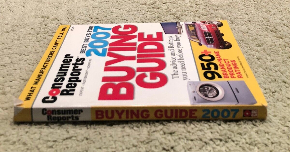 2007 Buying Guide Issue by Consumer Reports- 2006 papperback