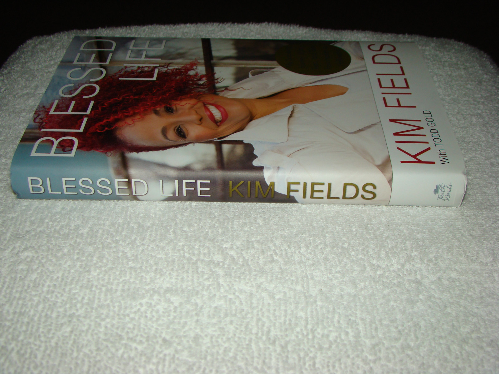 Kim Fields Signed 1st Edition Hardback Book Blessed Life JSA #T41939 Tootie