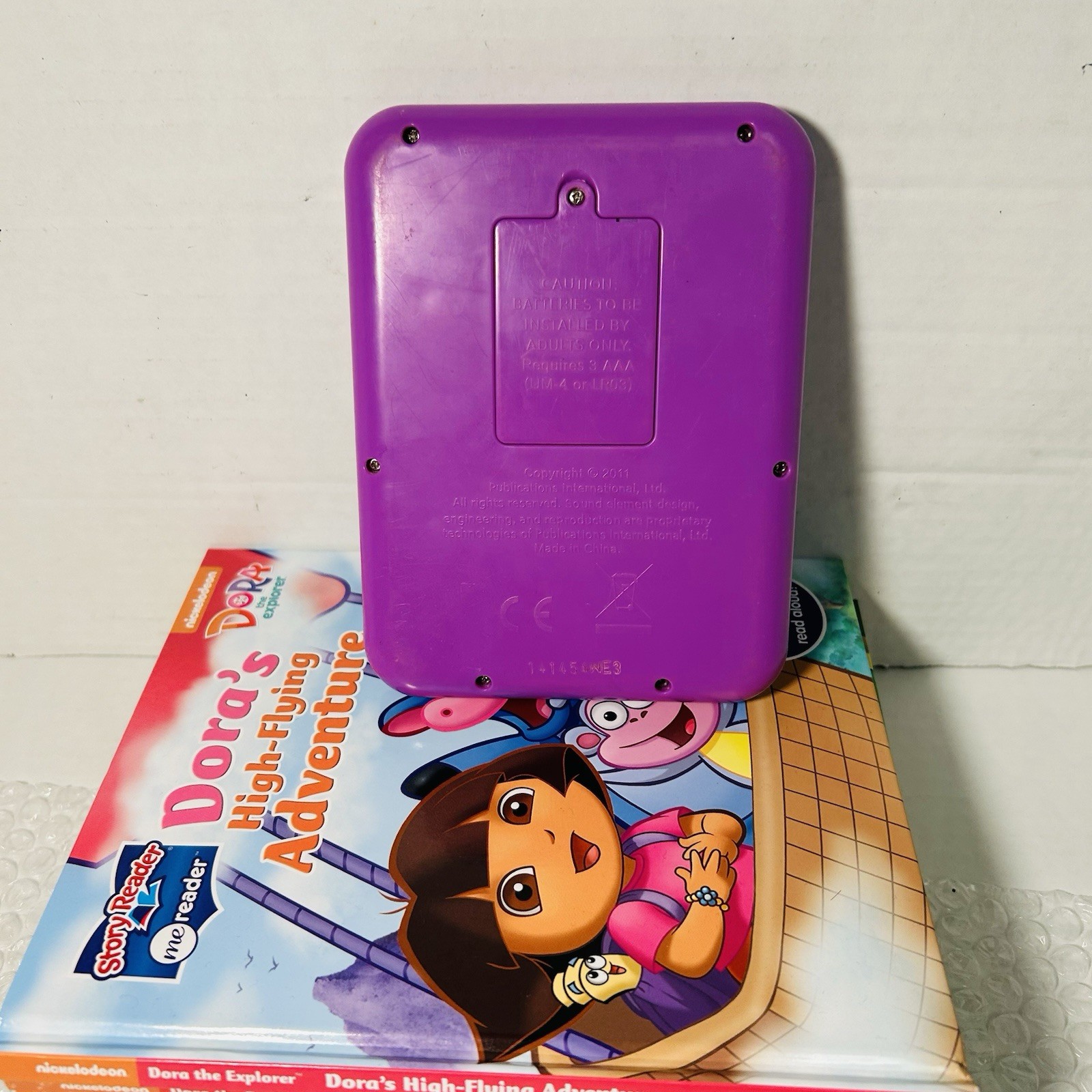 Me Reader “Dora The Explorer” Story Reader Tablet w/ Complete 8 Book Set