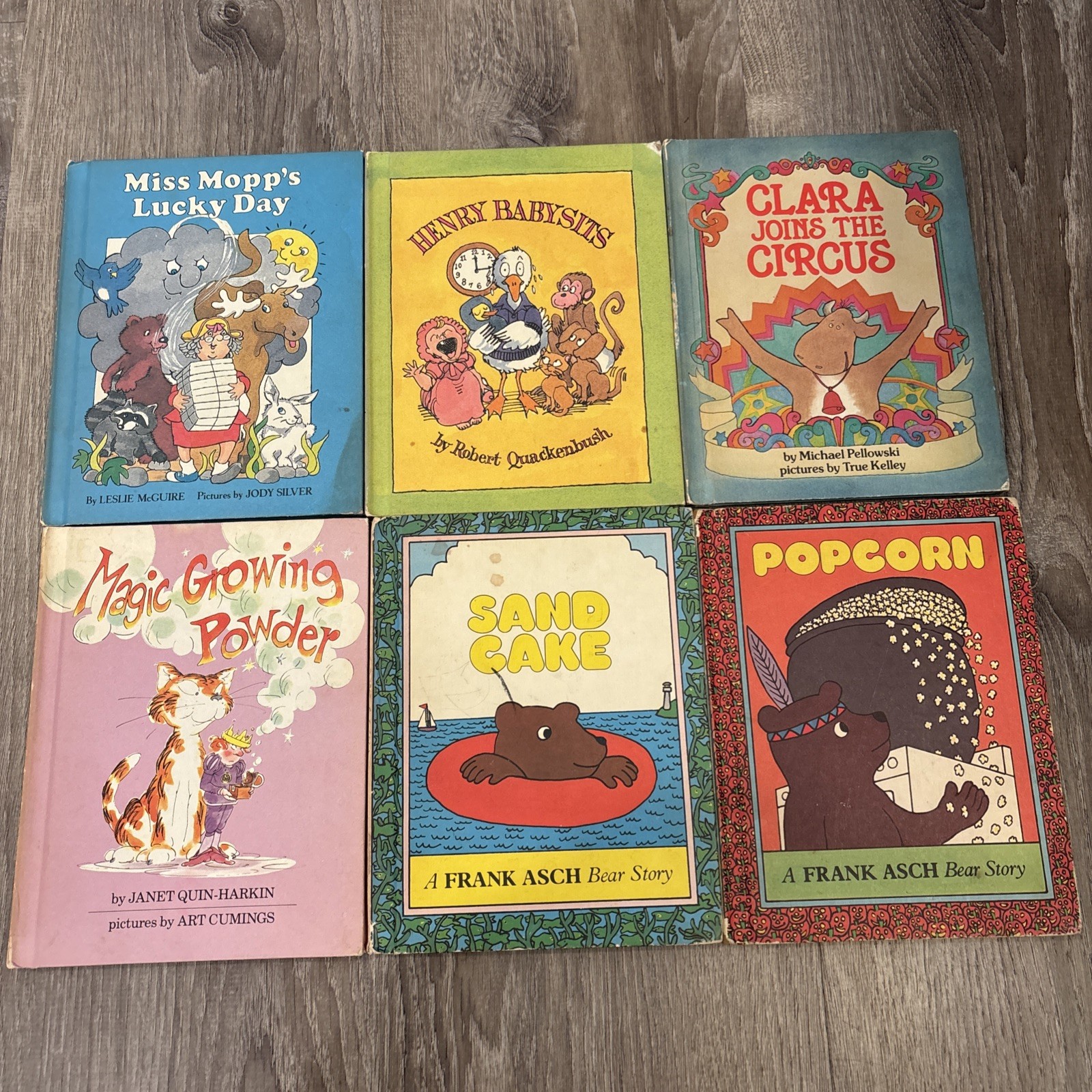 Parents Magazine Press Vtg Children’s Books Lot Of 6 1980s