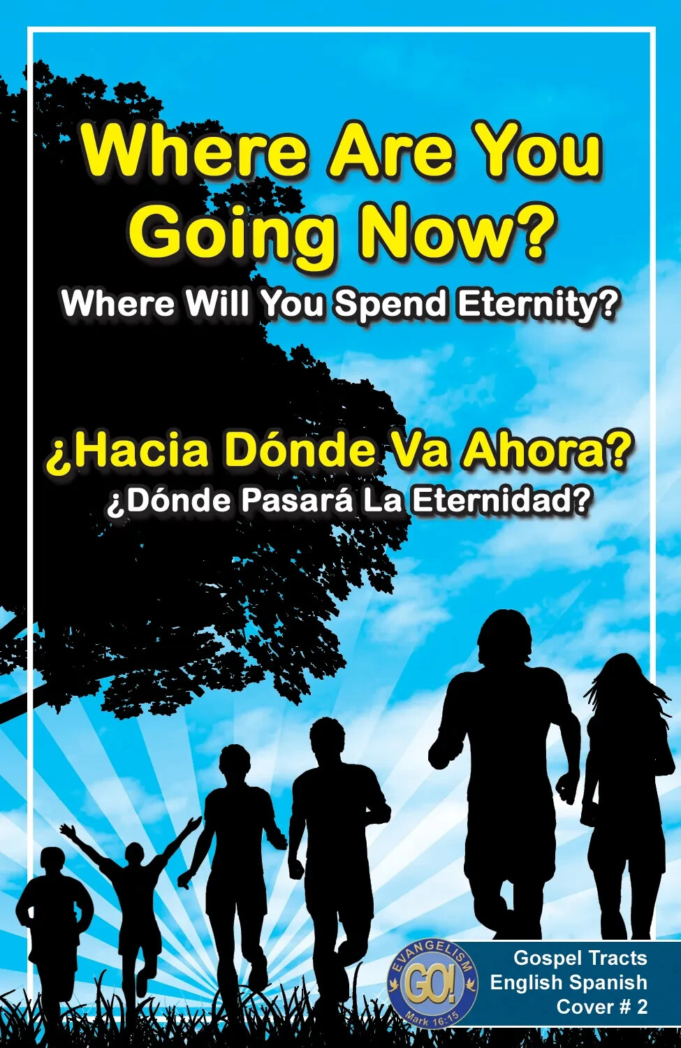 100 Bilingual Gospel Tracts – 4 Different Covers – 20 Pages – “Are You Ready?”