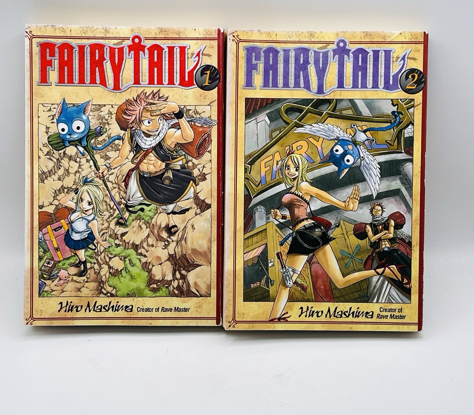 FAIRYTAIL by Hiro Mashima Books – Volume 1-2 English Manga PB