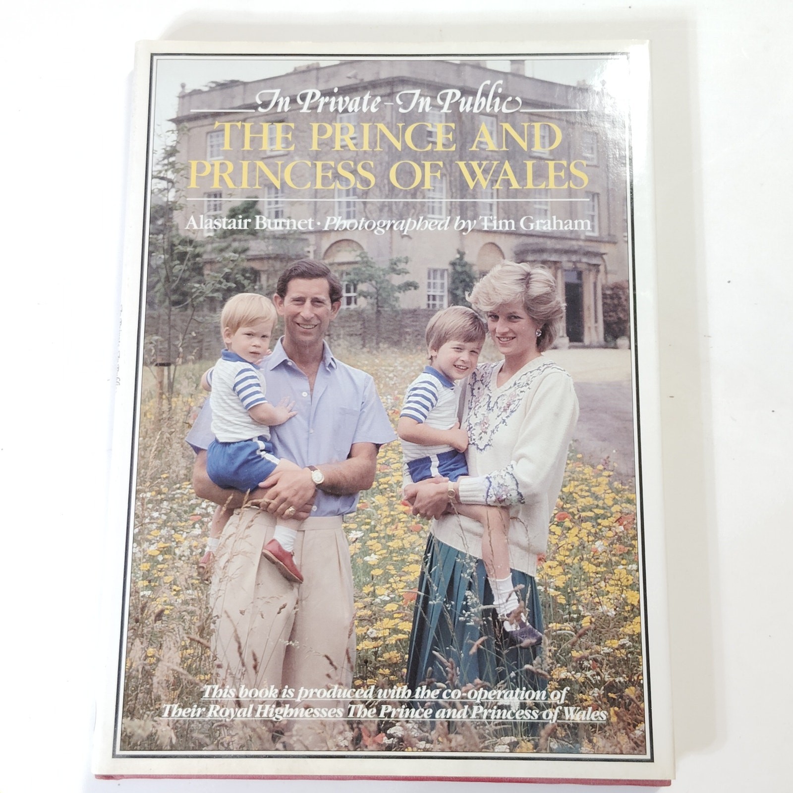 In Private In Public Prince & Princess of Wales 1986 Hardcover 12″ x 8.75″