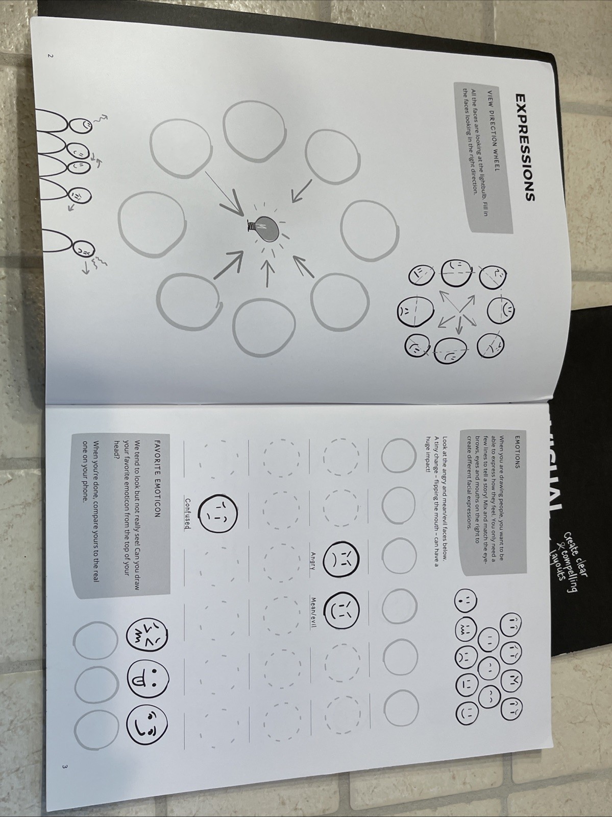 Visual Doing and Visual Thinking Workbooks by Brand Willemien, No Marks On Pages