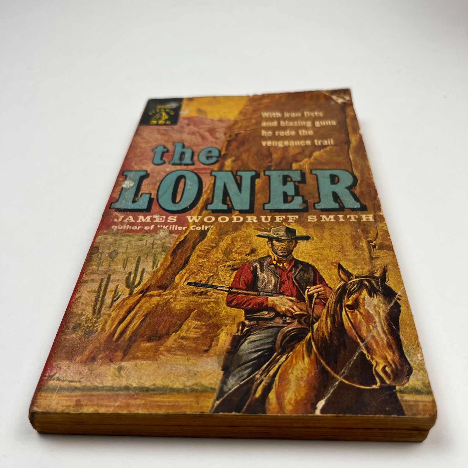 James Woodruff Smith – The Loner (Pyramid, 1959) PB Paperback Western
