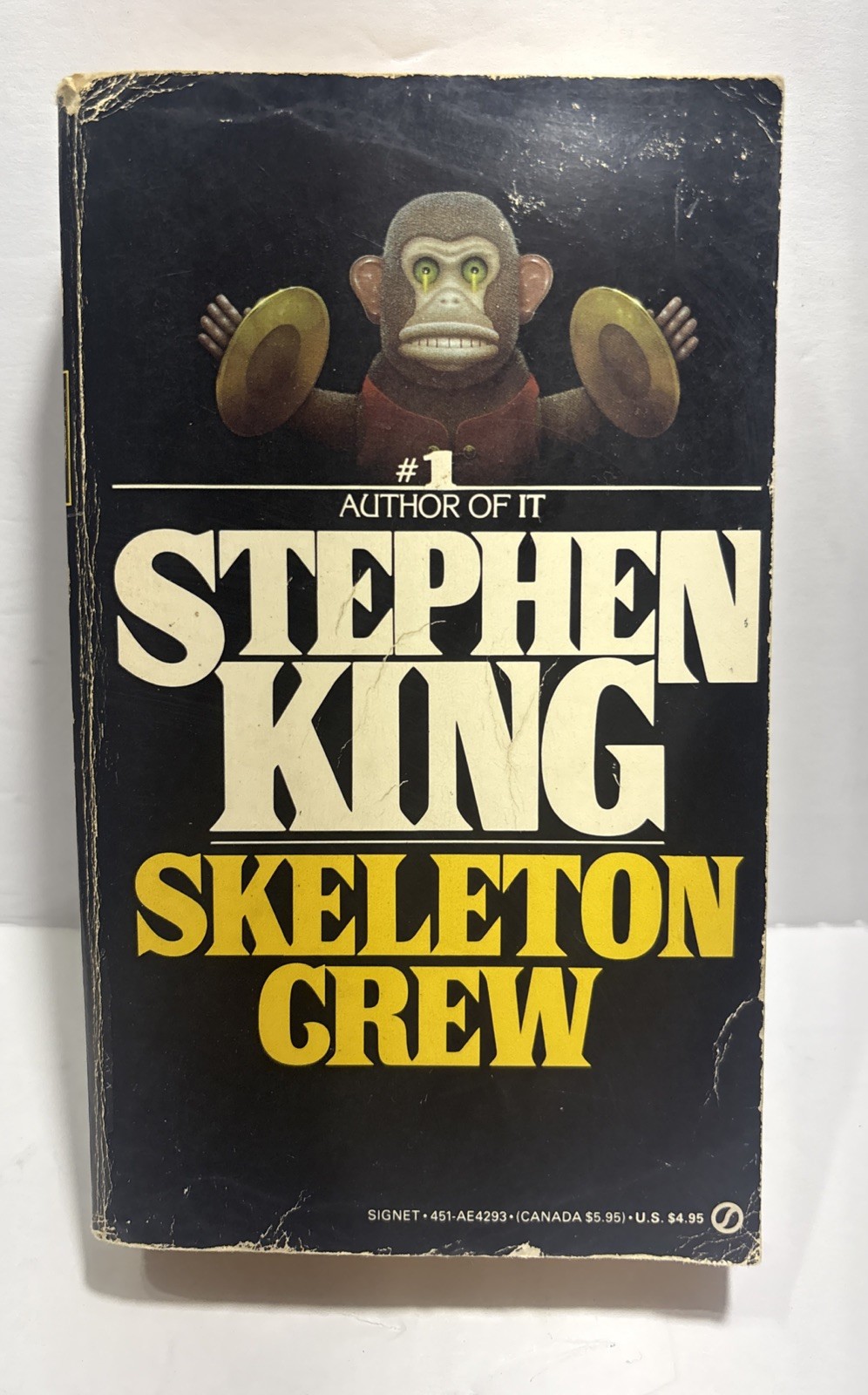Stephen King Skeleton Crew Signet Vintage Paperback Book Short Story Collection