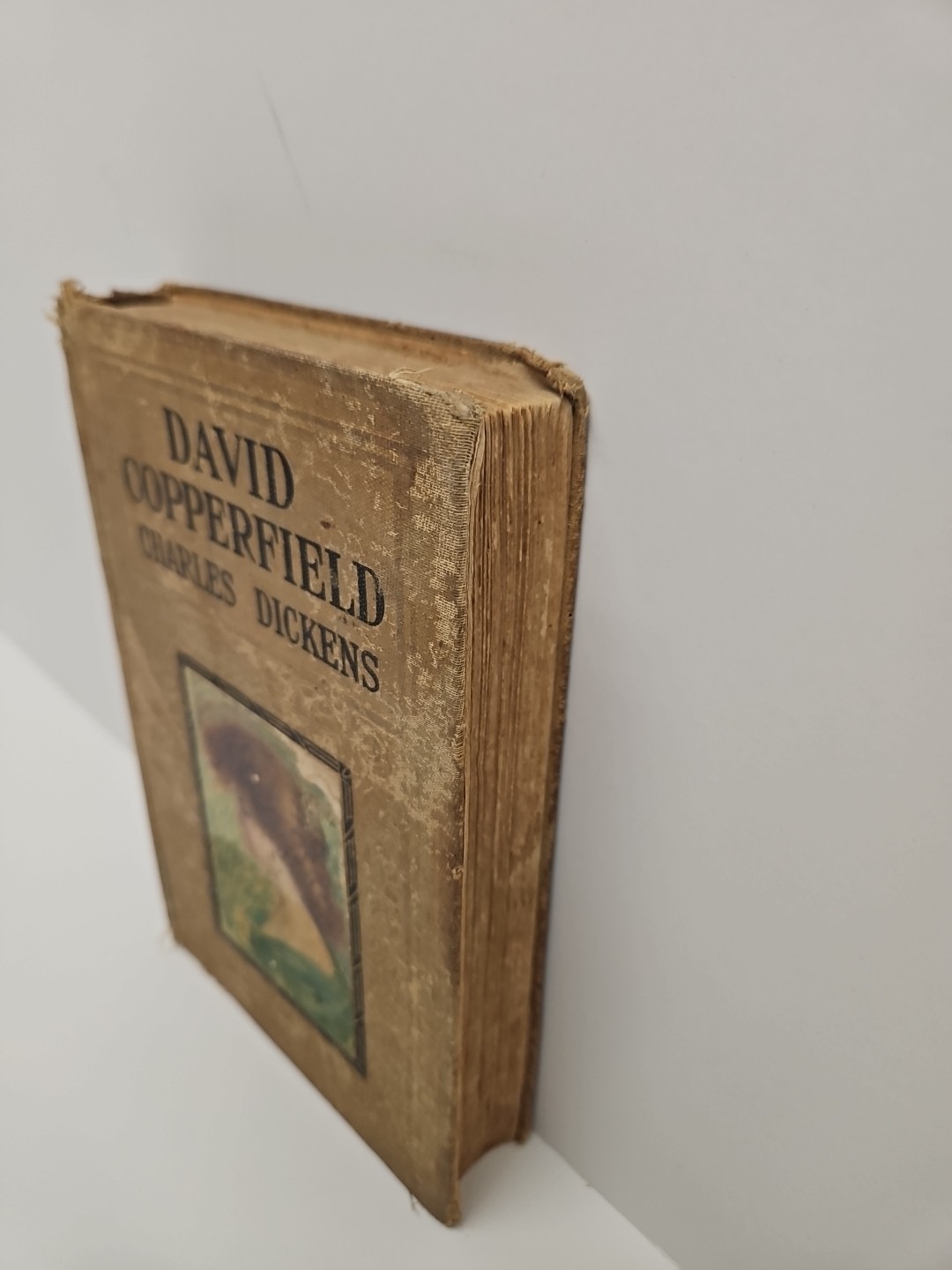 Vintage Early 1900’s David Copperfield HC Decorative Staging Aged