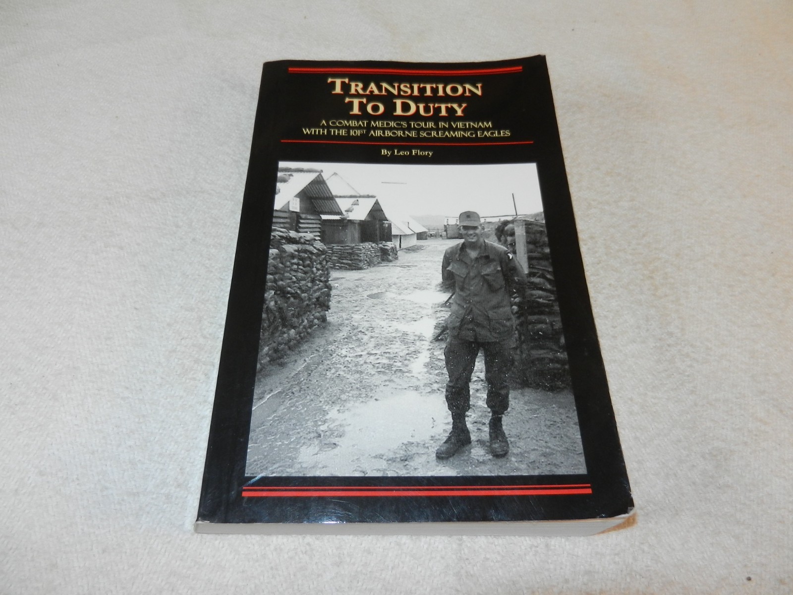 VIETNAM 1969 101st Airborne 501st Medic “TRANSITION TO DUTY” Vet Signed