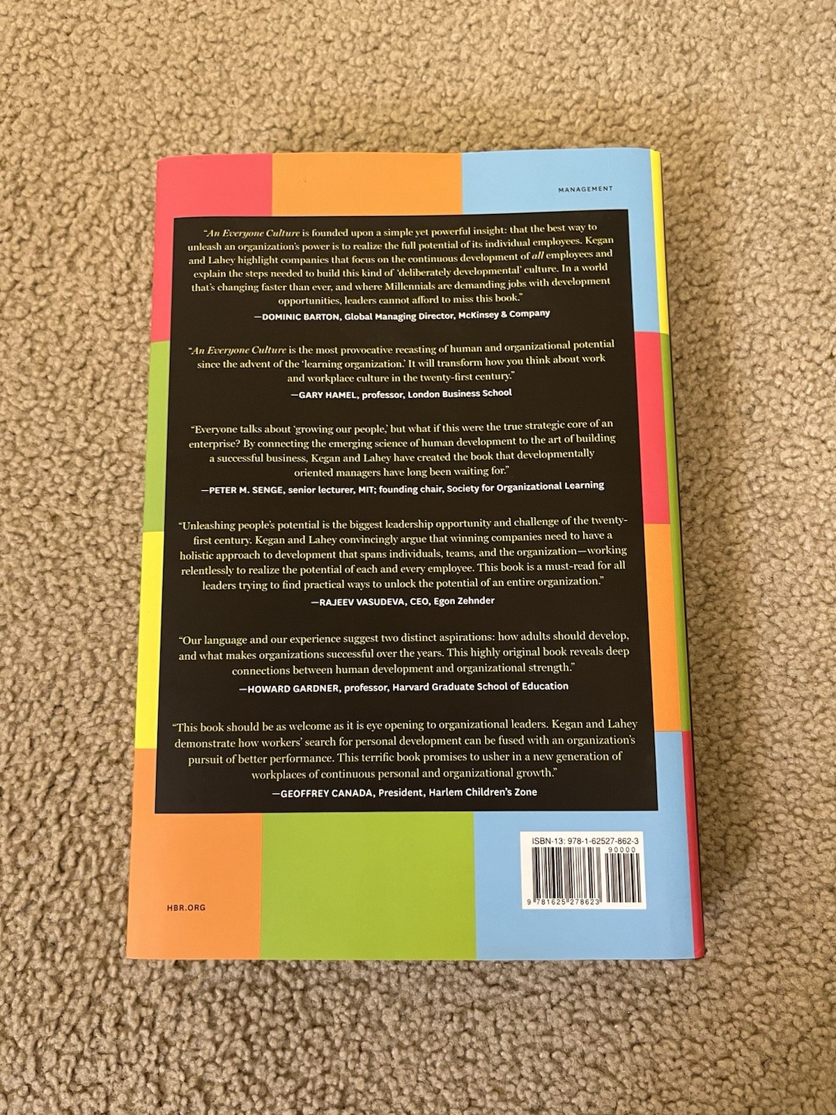 Everyone Culture:Becoming a Deliberately Developmental Organization (2016)
