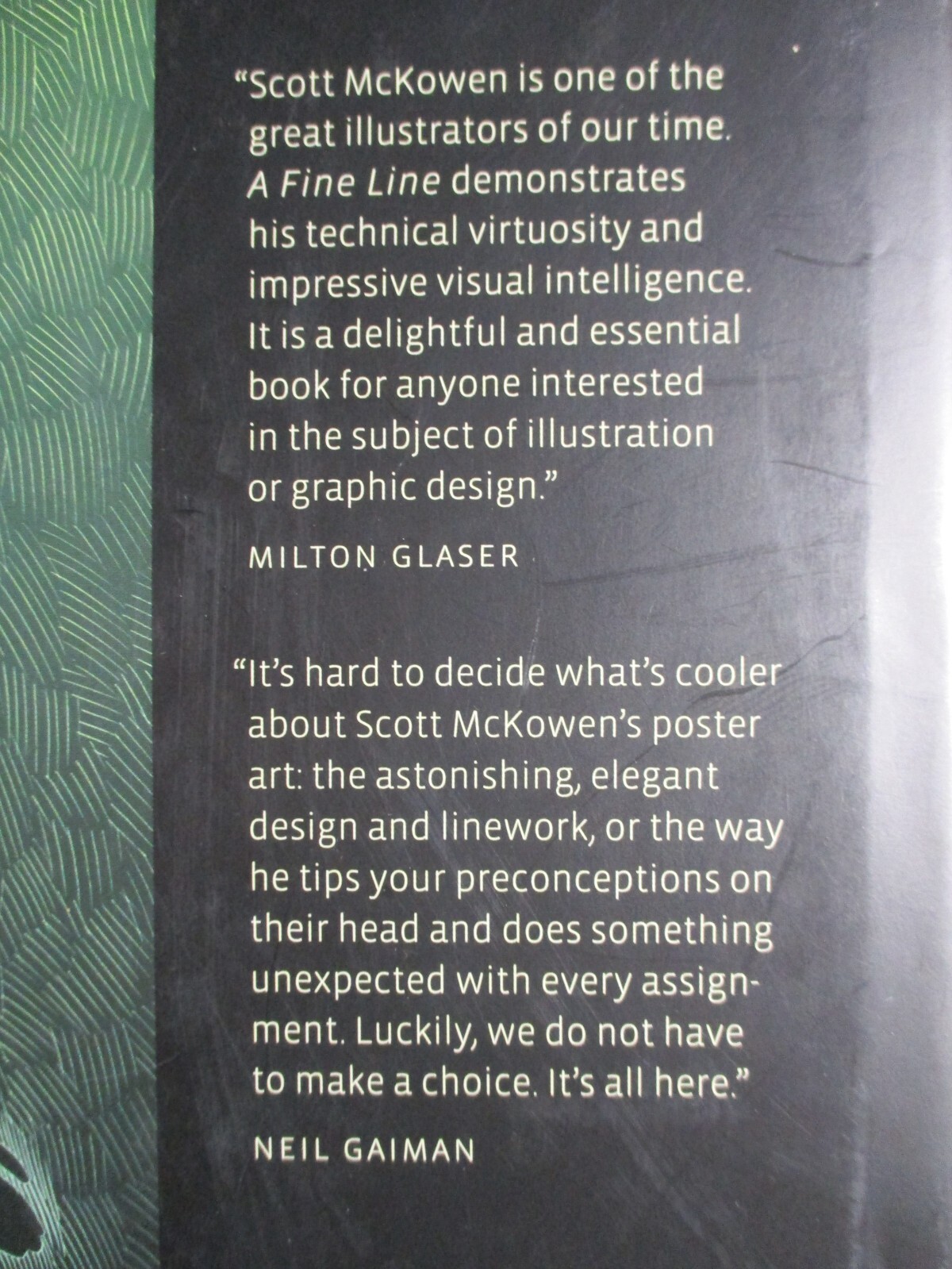 A Fine Line – Scratchboard Illustrations by Scott McKowen HC DJ Signed