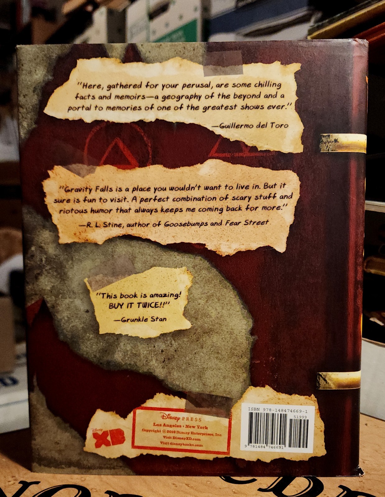 Gravity Falls Journal 3 SIGNED Alex Hirsch Full Name Hardcover Disney Edition