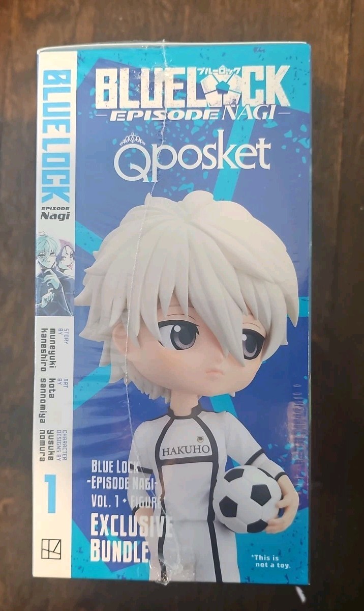 Blue Lock: Episode Nagi 1 + Exclusive Q Posket Figure by Kota Sannomiya FREE SH!