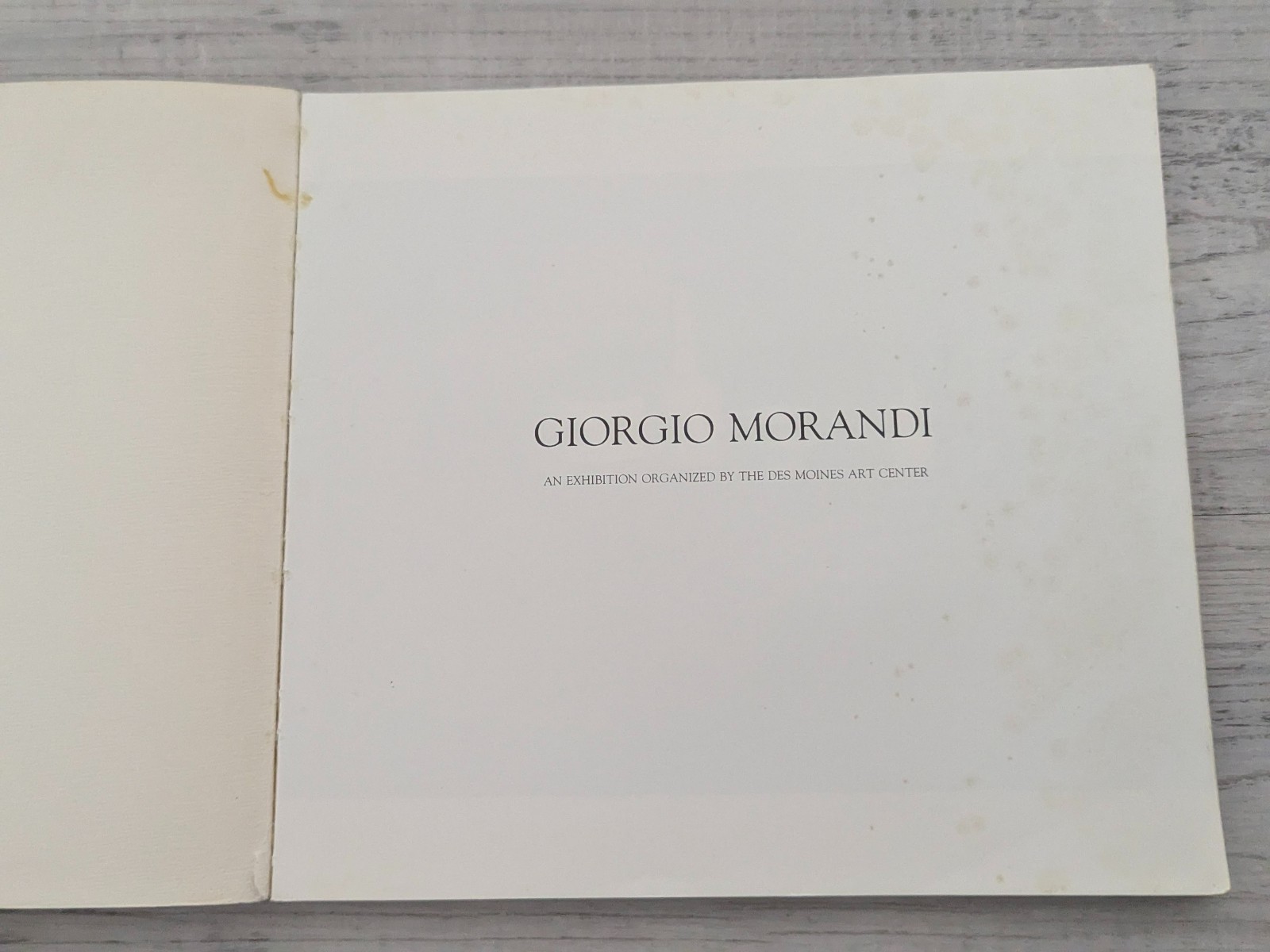 Giorgio Morandi; San Francisco Museum of Modern Art – PB