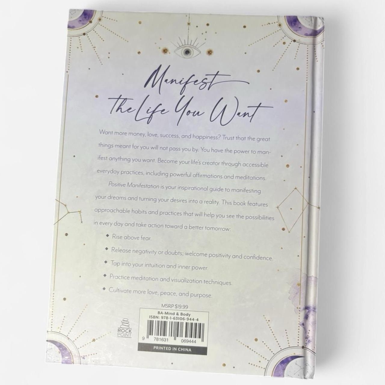 Rock Point Positive Manifestation By Stephanie Keith Hardcover Book 207 Pages
