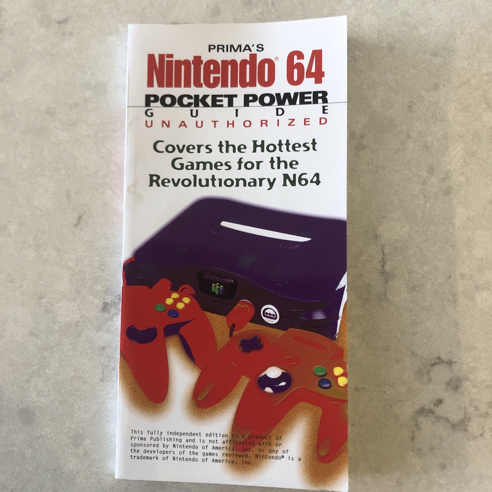 Prime’s Nintendo 64 Pocket Power Guide – Nick Roberts (Paperback, 1996 )