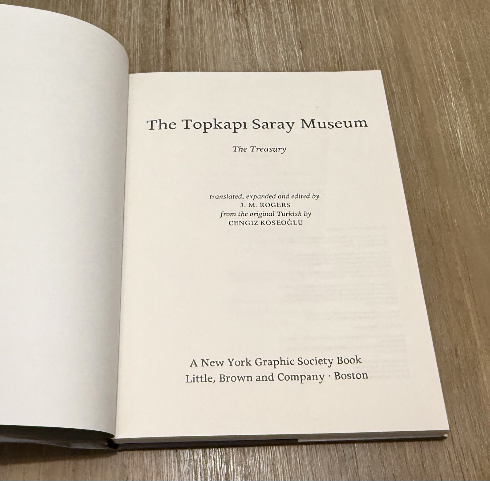 Topkapi ~Treasury, Manuscripts, Carpets & Architecture~ HC / Slip / 4 Books