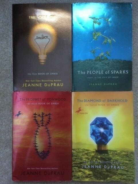 City OF EMBER Complete Set 1-4 Jeanne DuPrau Sparks Darkhold Yonwood lot