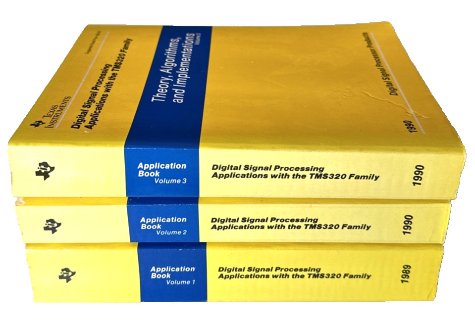 TI Digital Signal Processing Applications Theory,Algorithms,&Im.W/TMS320 V.1,2,3
