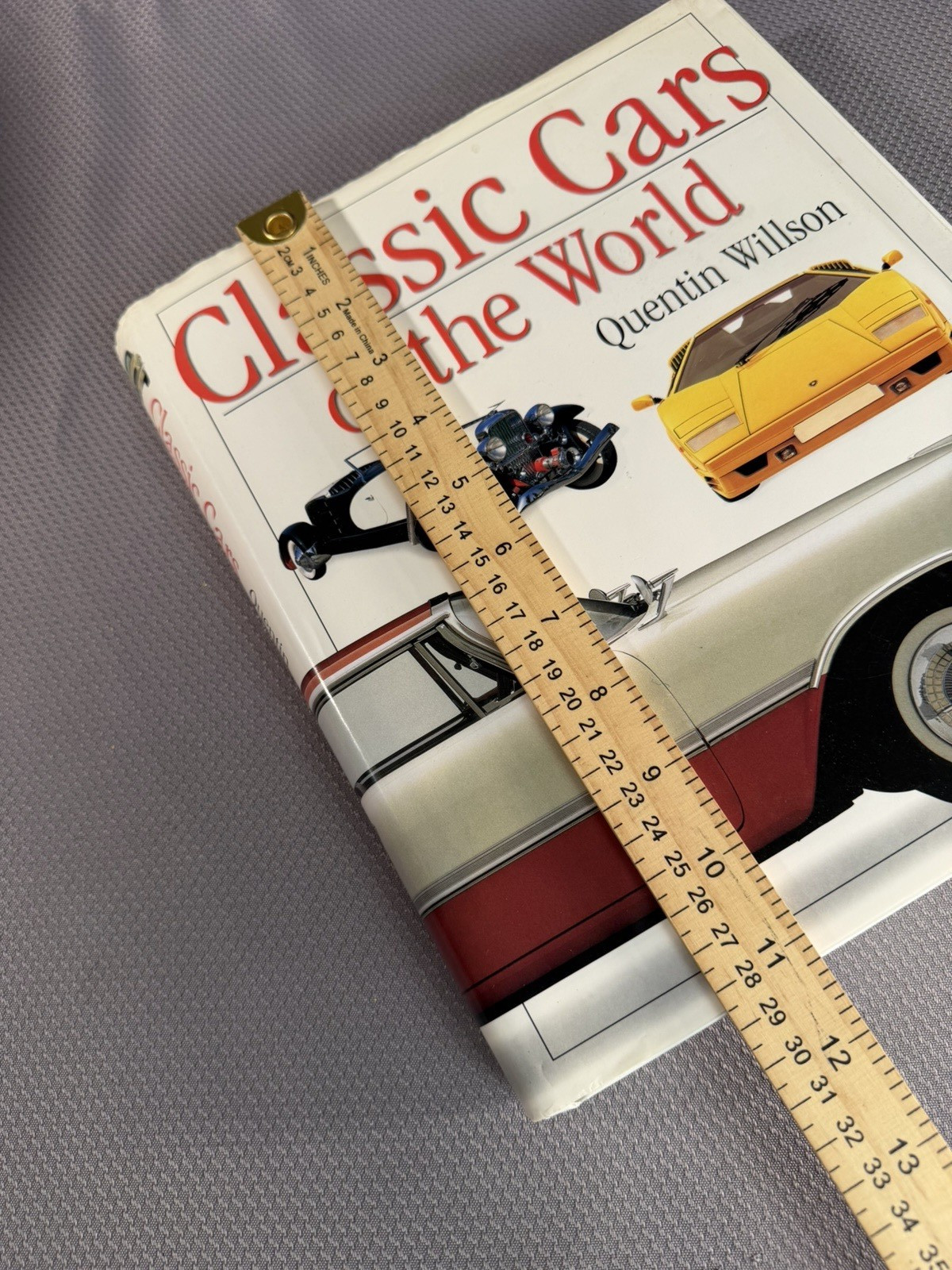 Classic Cars of the World Quentin Willson (1995, Hardcover) 1ST American Edition