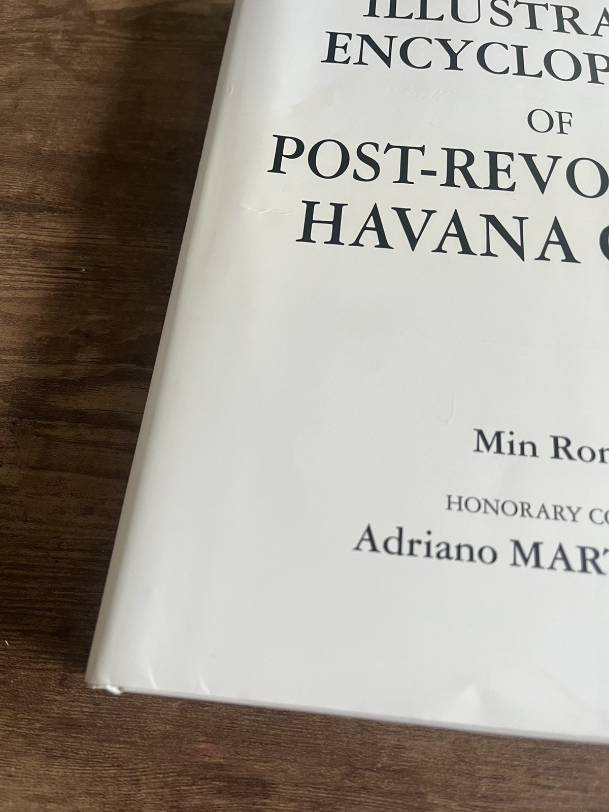 1ST EDITION Illustrated Encyclopaedia Post Revolution Havana Cigars Cuba MIN RON