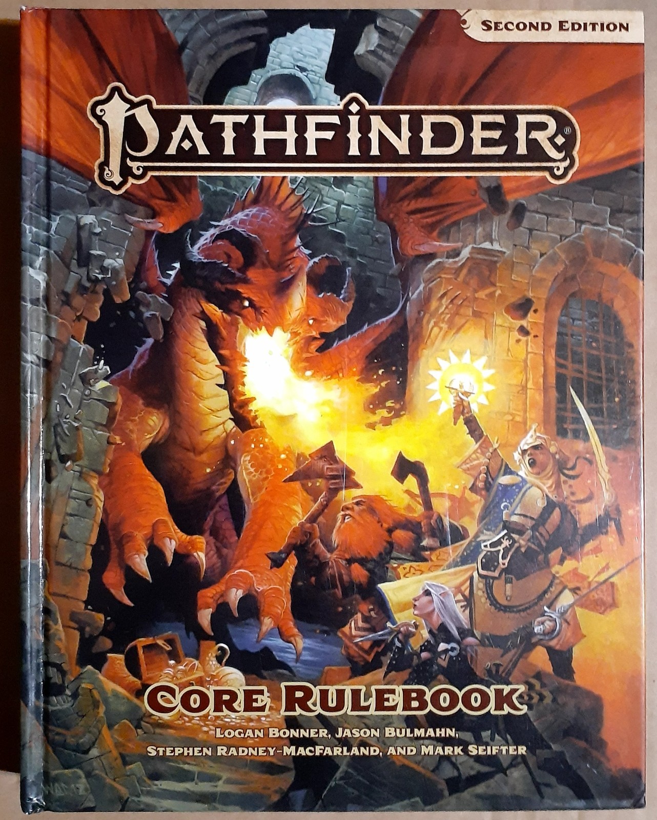 Pathfinder Core Rulebook Second Edition by Jason Bulmahn 2019 Hardcover Book