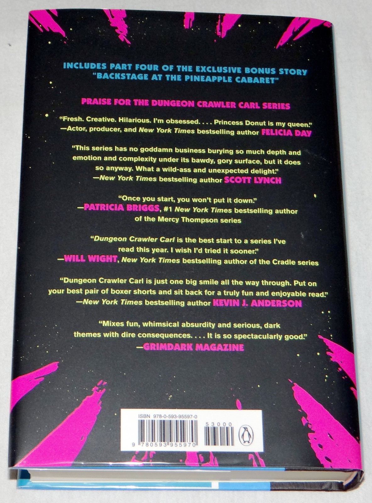 Matt Dinniman SIGNED LINED DATED Gate of the Feral Gods Dungeon Crawler 1st HC