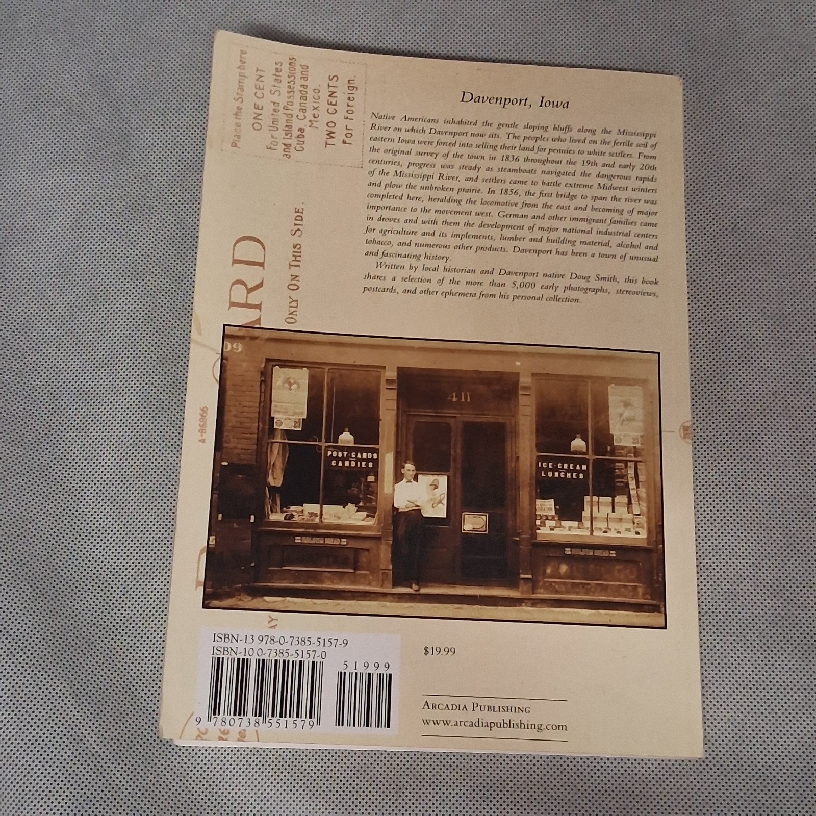 Davenport (IA) Postcard History Series Book by Doug Smith Paperback 127 Pages