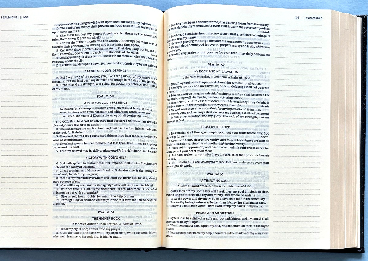 Holy Bible : King James Version, Black, Journal the Word Bible, Red Letter Ed…