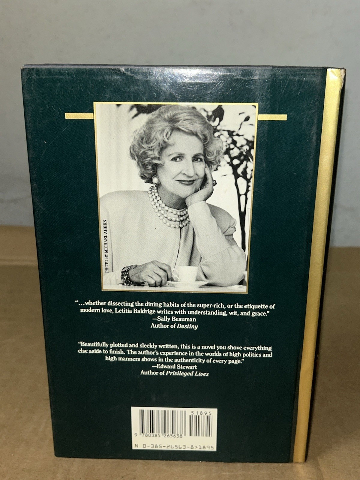 Public Affairs, Private Relations by Letitia Baldrige 1990 1st Printing HC + DJ