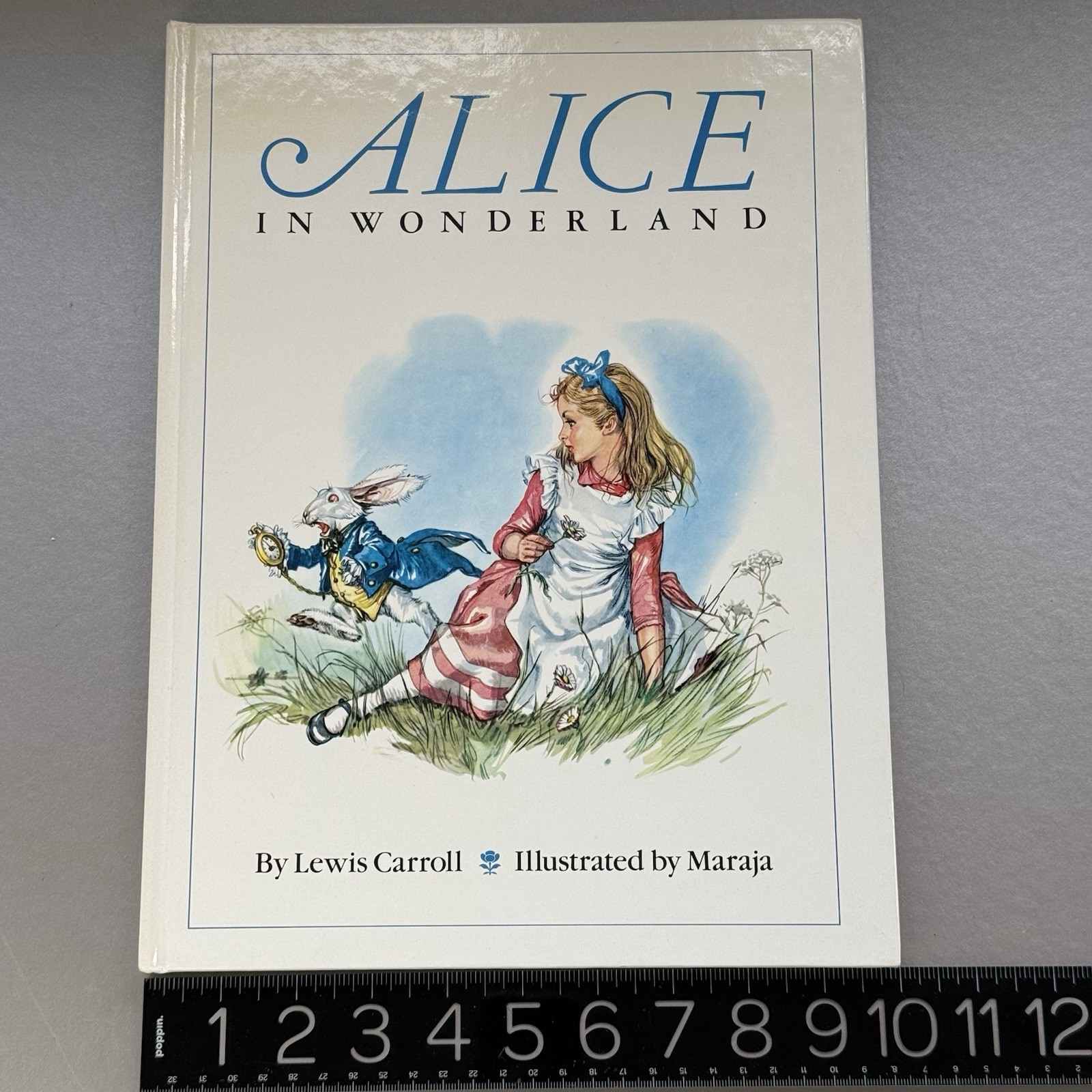ALICE IN WONDERLAND – LEWIS CARROLL – ILLUST MARAJA-1986 grosset & dunlap hbk