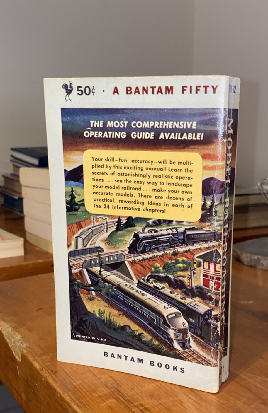 Model Railroading Bantam the 5th printing of the 3rd Enlarged Fifty Edition 1953