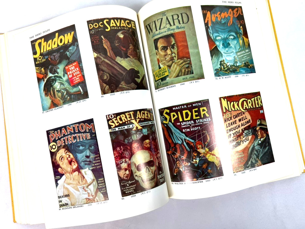 THE PULPS Edited by Tony Goodstone 1970 Hardback 8.25 x 11.25 Illustrated Color