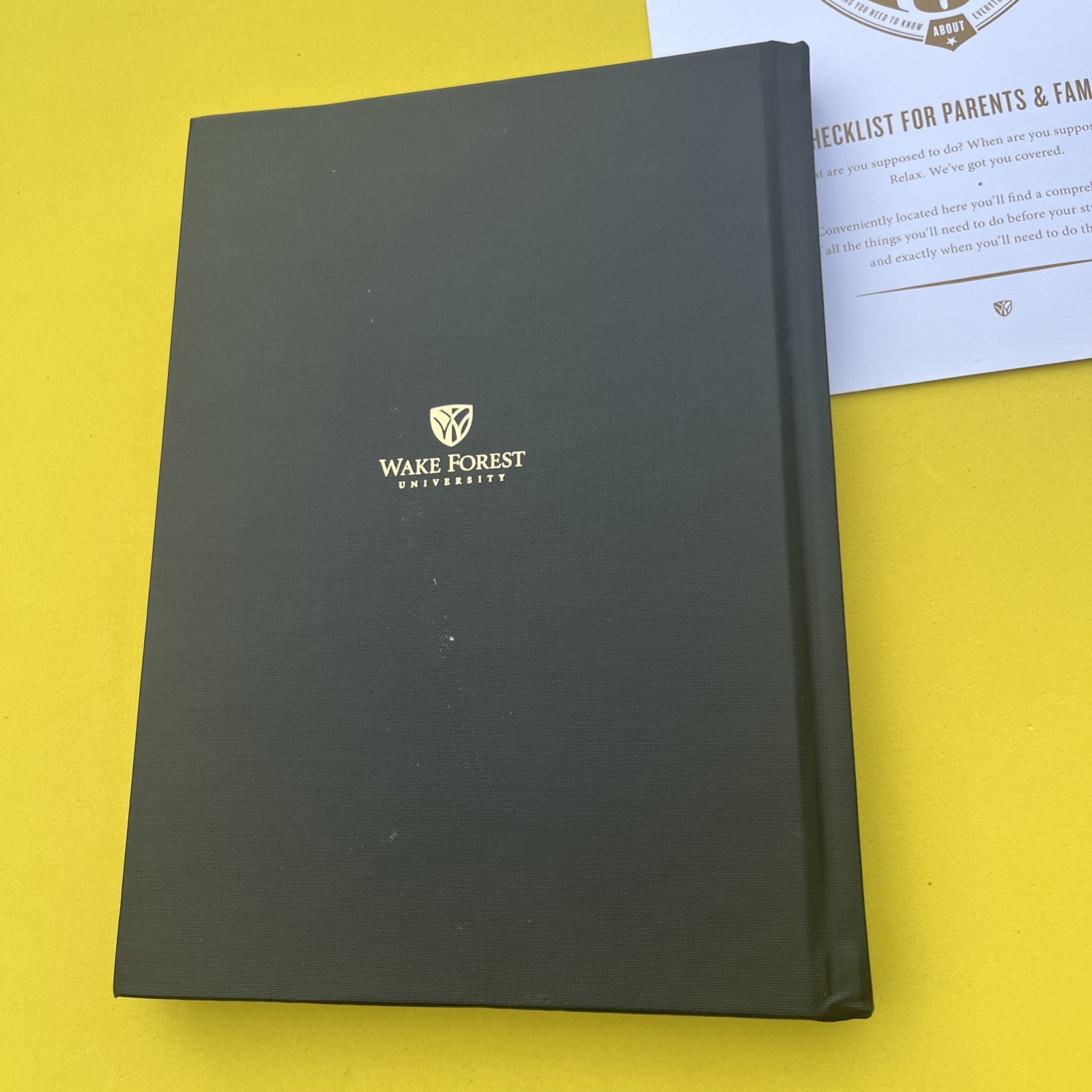Forestry 101 official field guide Wake Forest University HC Edition 4, 2020