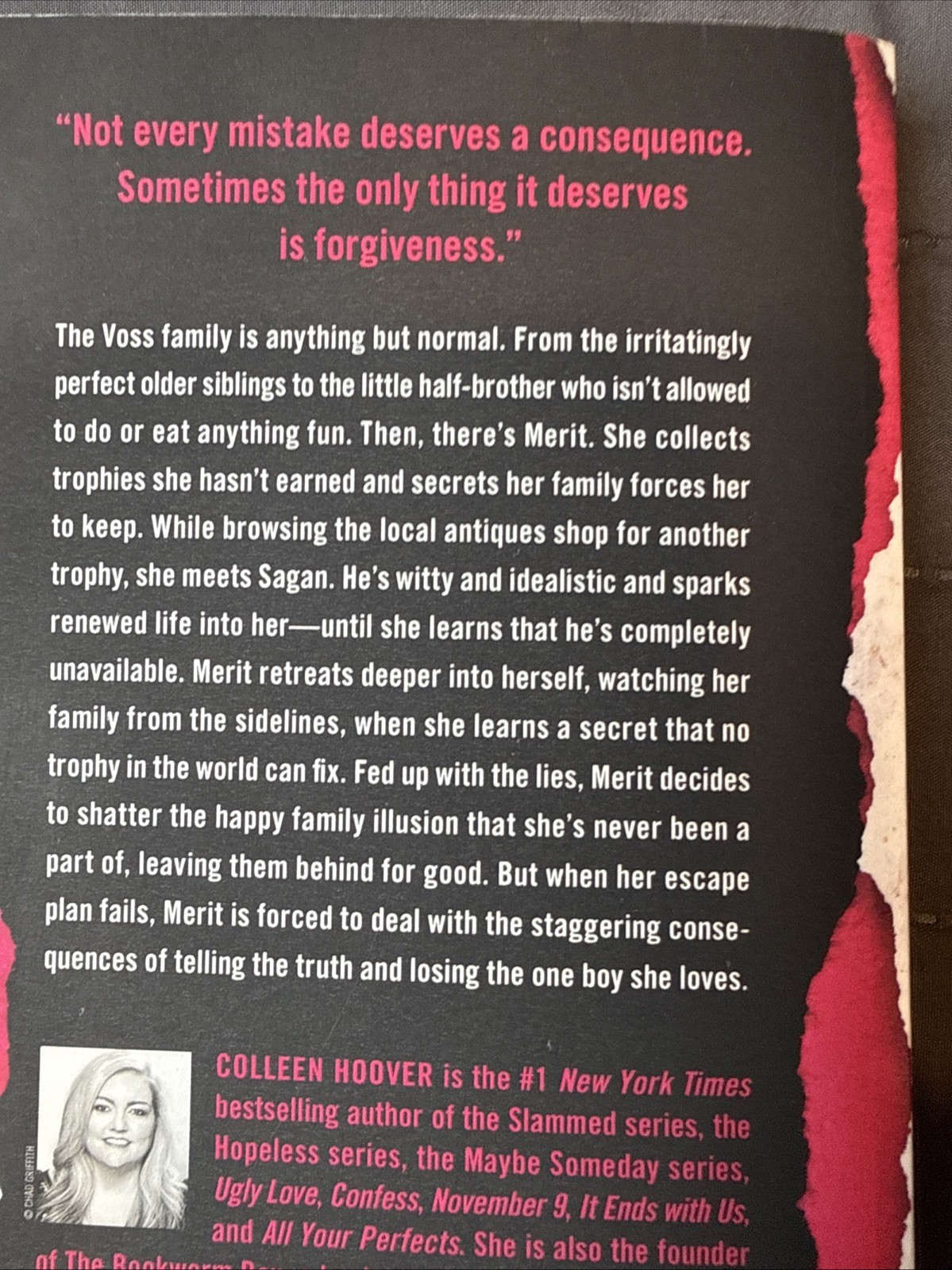Without Merit: A Novel by Colleen Hoover – #1 New York Times Bestselling Author